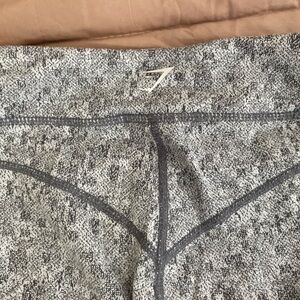 Gymshark Gray Patterned Leggings